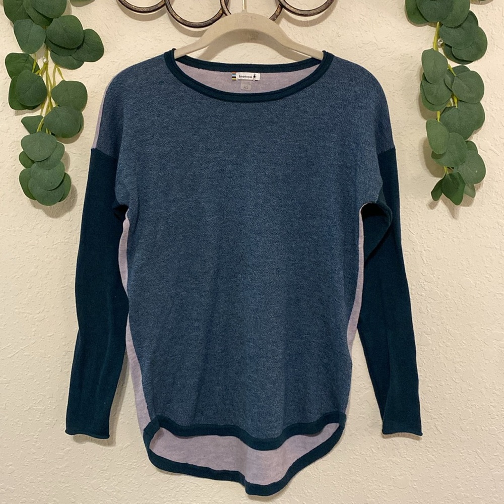 Smartwool Color-Block Wool Sweater - image 2